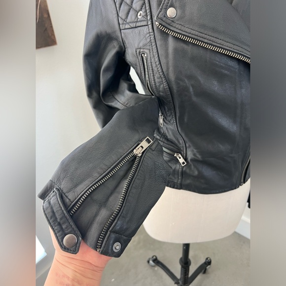 All Saints Leather Jacket - Picture 4 of 11